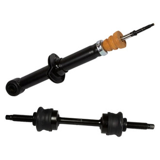 Motorcraft® - Front Driver Side Shock Absorber and Stabilizer Bar Link Kit