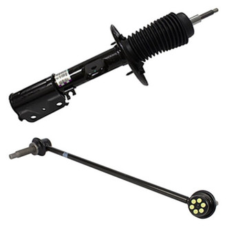 Motorcraft® - Front Passenger Side Complete Strut Assembly and Stabilizer Bar Link Kit