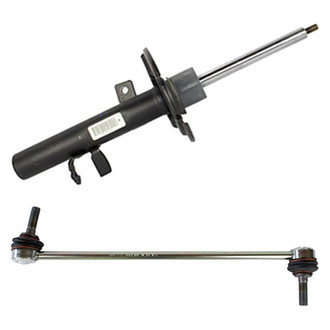 Motorcraft® - Front Passenger Side Complete Strut Assembly and Stabilizer Bar Link Kit