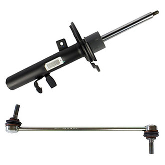 Motorcraft® - Front Passenger Side Complete Strut Assembly and Stabilizer Bar Link Kit