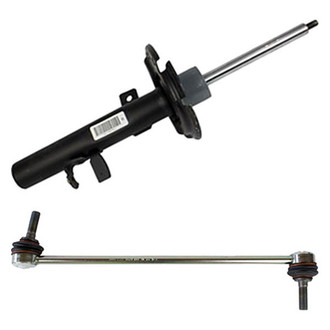 Motorcraft® - Front Passenger Side Shock Absorber and Stabilizer Bar Link Kit