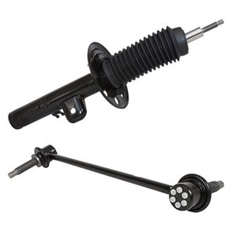 Motorcraft® - Front Passenger Side Complete Strut Assembly and Stabilizer Bar Link Kit