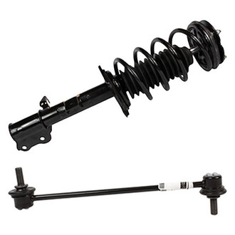 Motorcraft® - Front Passenger Side Complete Strut Assembly and Stabilizer Bar Link Kit