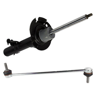 Motorcraft® - Front Passenger Side Complete Strut Assembly and Stabilizer Bar Link Kit
