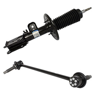 Motorcraft® - Front Passenger Side Complete Strut Assembly and Stabilizer Bar Link Kit