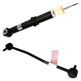 Motorcraft® - Rear Driver Side Shock Absorber and Stabilizer Bar Link Kit