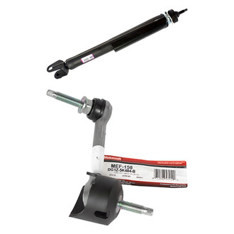 Motorcraft® - Rear Driver Side Shock Absorber and Stabilizer Bar Link Kit