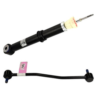 Motorcraft® - Rear Passenger Side Shock Absorber and Stabilizer Bar Link Kit