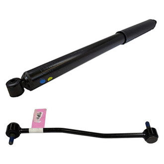 Motorcraft® - Rear Passenger Side Shock Absorber and Stabilizer Bar Link Kit