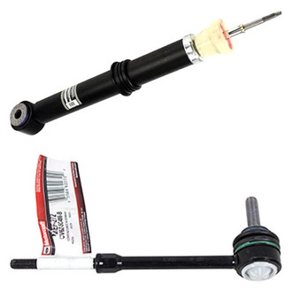 Motorcraft® - Rear Passenger Side Shock Absorber and Stabilizer Bar Link Kit