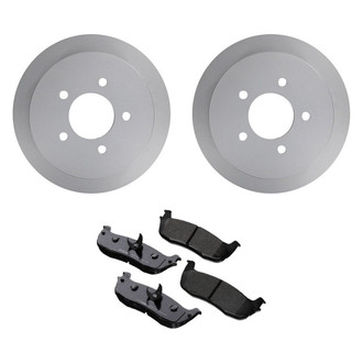 Motorcraft® - Standard Premium™ Plain Rear Brake Kit with Ceramic Pads