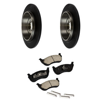 Motorcraft® - Standard Premium™ Plain Rear Brake Kit with Organic Pads