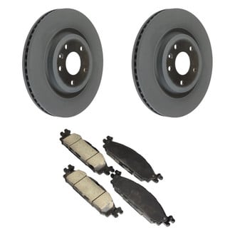Motorcraft® - Standard Premium™ Plain Brake Kit with Ceramic Pads