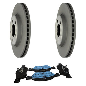 Motorcraft® - Standard Premium™ Plain Front Brake Kit with Ceramic Pads