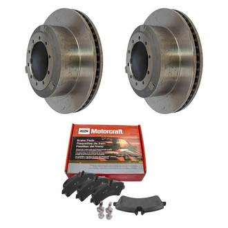 Motorcraft® - Standard Premium™ Plain Rear Brake Kit with Ceramic Pads