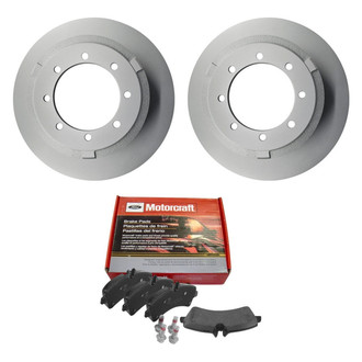 Motorcraft® - Standard Premium™ Plain Rear Brake Kit with Ceramic Pads