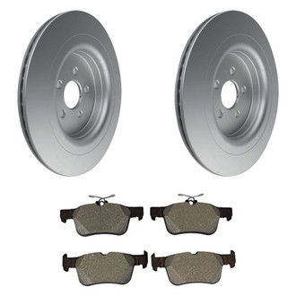 Motorcraft® - Standard Premium™ Plain Rear Brake Kit with Ceramic Pads