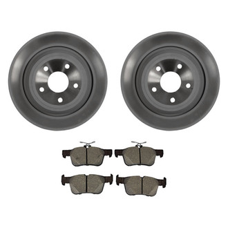 Motorcraft® - Standard Premium™ Plain Rear Brake Kit with Ceramic Pads