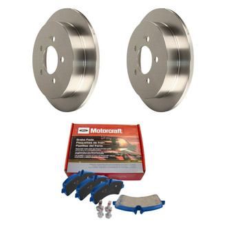 Motorcraft® - SuperDuty™ Plain Front Brake Kit with Ceramic Pads
