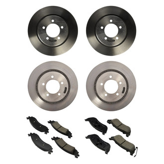 Motorcraft® - Standard Premium™ Plain Brake Kit with Organic Pads