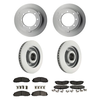 Motorcraft® - Standard Premium™ Plain Brake Kit with Organic Pads