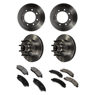 Motorcraft® - Standard Premium™ Plain Brake Kit with Ceramic Pads