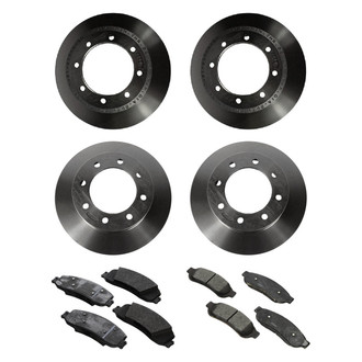 Motorcraft® - Standard Premium™ Plain Brake Kit with Ceramic Pads