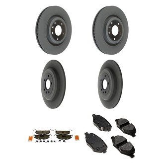 Motorcraft® - Standard Premium™ Plain Brake Kit with Ceramic Pads