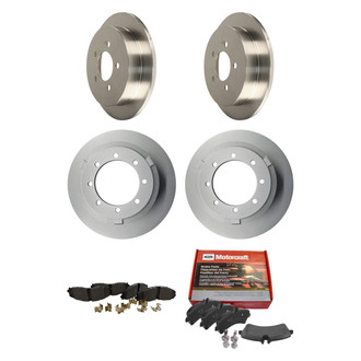 Motorcraft® - Standard Premium™ Plain Brake Kit with Ceramic Pads