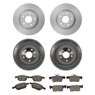Motorcraft® - Standard Premium™ Plain Front and Rear Brake Kit with Ceramic Pads