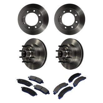 Motorcraft® - SuperDuty™ Plain Brake Kit with Ceramic Pads