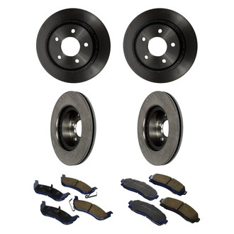 Motorcraft® - SuperDuty™ Plain Brake Kit with Ceramic Pads