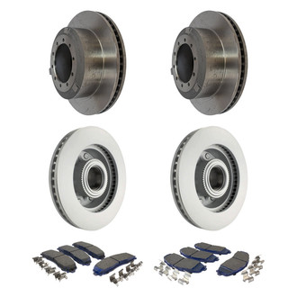 Motorcraft® - SuperDuty™ Plain Brake Kit with Ceramic Pads