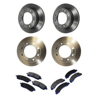 Motorcraft® - SuperDuty™ Plain Brake Kit with Ceramic Pads