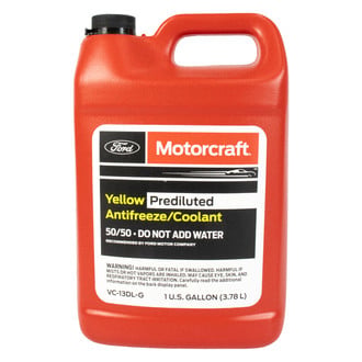 Motorcraft® - Yellow Prediluted Engine Coolant, 1 Gallon