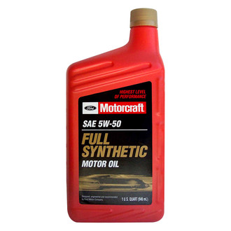 Motorcraft® - SAE 5W-50 Full Synthetic Motor Oil, 1 Quart