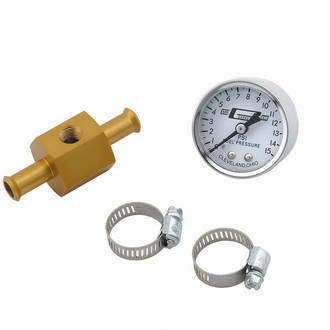 Mr. Gasket® - 1.5" Fuel Pressure Gauges, 15 PSI