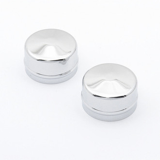 Mr. Gasket® - Chrome Plated Front Dust Caps