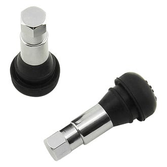 Mr. Gasket® - Chrome Short Wheel Valve Stems