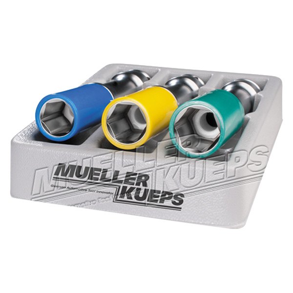 Mueller-Kueps® - 3-piece Thin Wall Wheel Socket Set