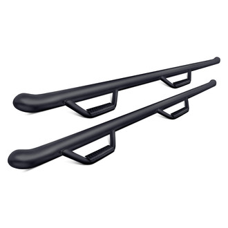N-Fab® - 2" Black Round Nerf Steps