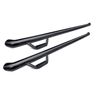 N-Fab® - 3" Black Round Nerf Steps
