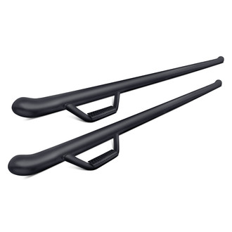 N-Fab® - 3" Black Round Nerf Steps