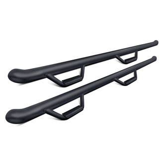 N-Fab® - 3" Black Round Nerf Steps