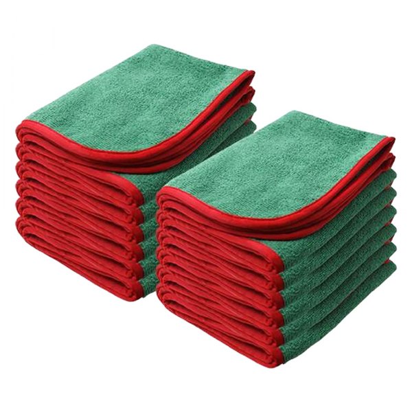 Nanoskin® - 16" x 24" Green Microfiber Power Shine Towels