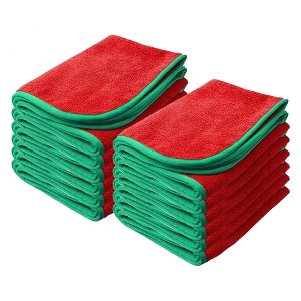 Nanoskin® - 16" x 24" Red Microfiber Power Shine Towels