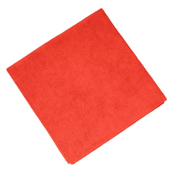 Nanoskin® - 16" x 16" Red Microfiber Traditional Edge-less Towels