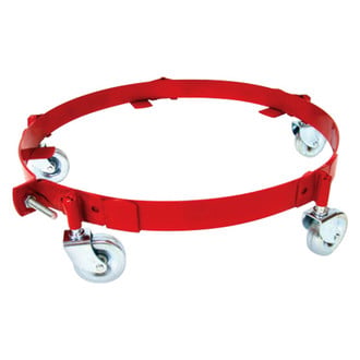 National Spencer® 120-S - 200 lb 15-16 gal Steel Band Type Drum Dolly with Steel Casters
