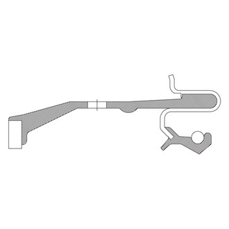 National® - Transfer Case Output Shaft Seal