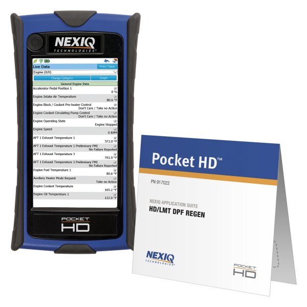 NEXIQ® - HD/LMT DPF Regen Software Application